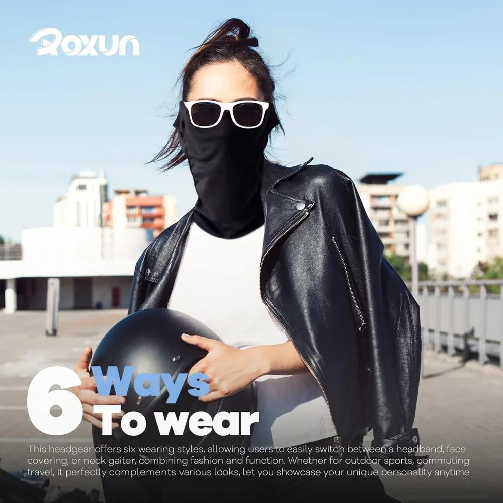 Ski Mask Balaclava Polyester Night Visor UV Windproof Breathable for Men Women